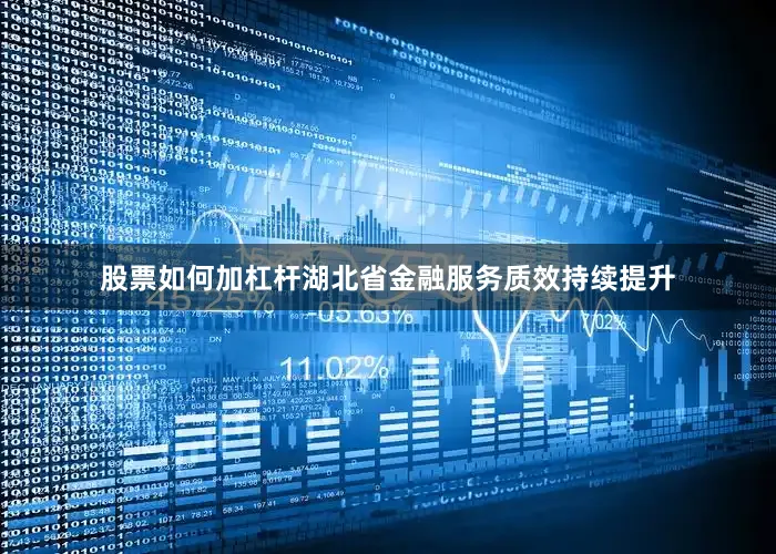 股票如何加杠杆湖北省金融服务质效持续提升